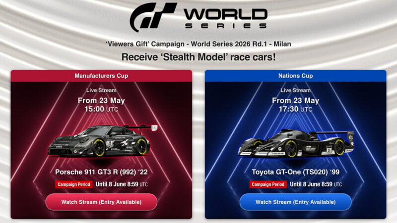 Gran Turismo 7’s Next Update to Bring New, Limited-Edition “Stealth Model” Cars