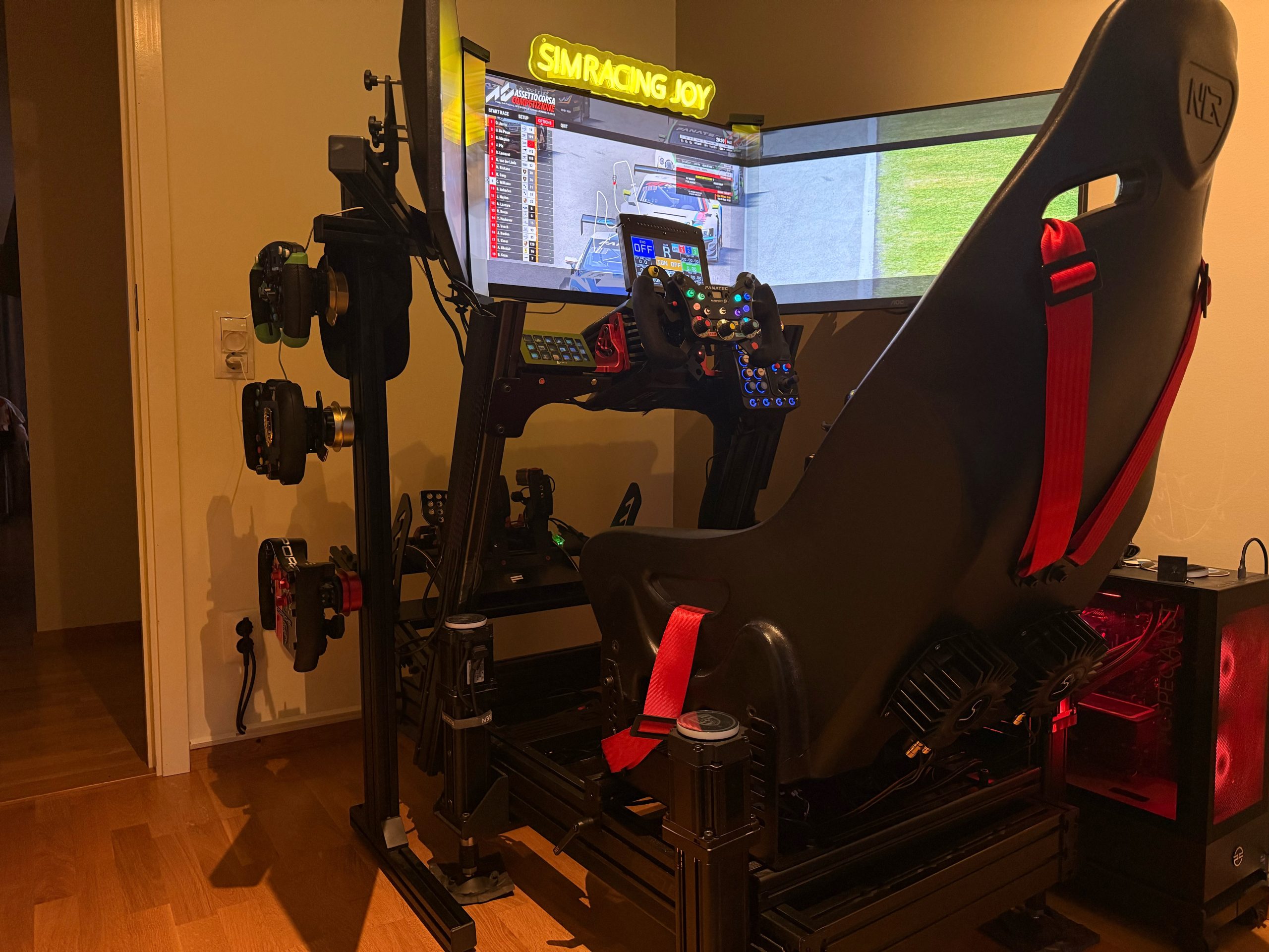 Min kompletta simracing setup