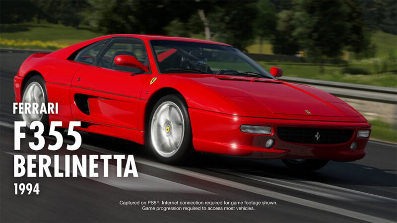 Gran Turismo Spec IV Update Part 1: Arrives October 15, Ferrari F355 Revealed